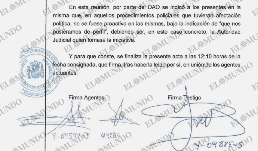 El que fuera DAO de la Guardia Cilvil ordenó a la UCO no investigar a David Sánchez en Badajoz: "Que no haya nada" Leonardo Blanco se mostró "enfadado y contrariado" por la incautación por parte de los agentes de los correos electrónicos del hermano del presidente del Gobierno en la Diputación Leer