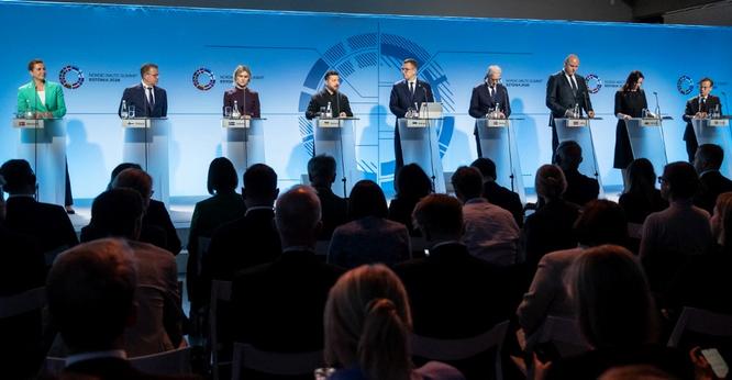KYIV POST: Zelensky Names 3 Key Priorities After NB8 Summit President Volodymyr Zelensky said the Ukraine–NB8 Summit in Estonia focused on three priorities: more active diplomacy, expanded air defense support, and opening all EU accession negotiation clusters. He thanked Nordic and Baltic partners for their readiness to keep strengthening sanctions pressure on Russia. #Ukraine #World #EasternEurope #Europe