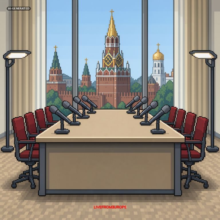 Putin tells Europe Russia is armed but seeks no war