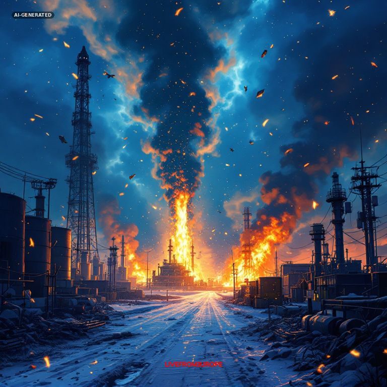 Ukraine hits Russian oil depots in Rostov, Krasnodar as Moscow strikes Kyiv drone sites, cripples internet for 100,000 households