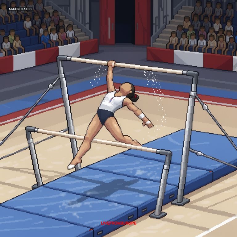 German gymnast makes comeback with world silver after year-long injury battle