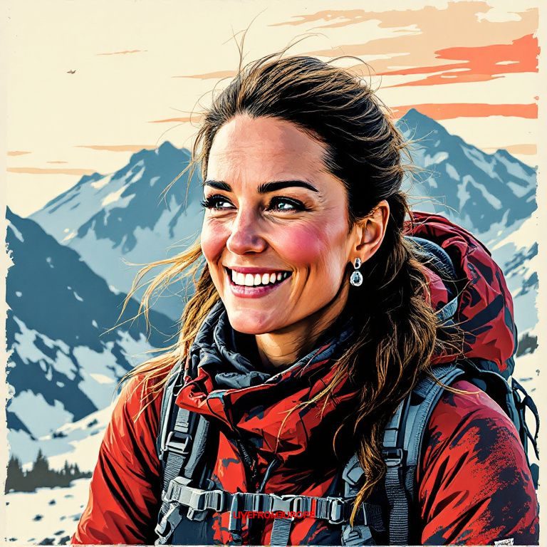 Princess Kate scales Britains three highest peaks in 24 hours to raise cancer awareness