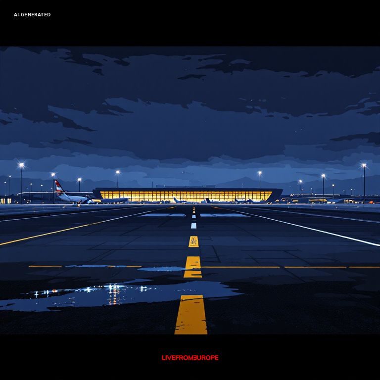 Brussels Airport halts runway traffic after drone sighting triggers safety protocol