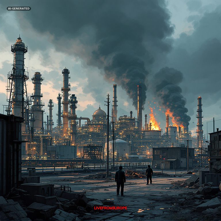 Russia and Ukraine trade drone strikes hitting refineries, cities and internet infrastructure