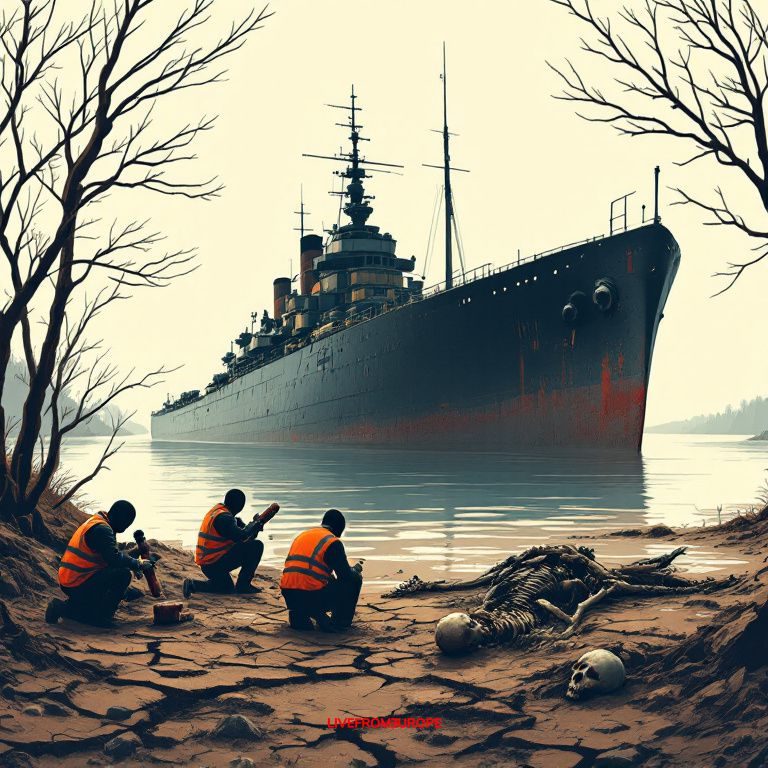Danube drought exposes Nazi warships, soldier remains and stolen car as Sicily yields 2,100-year-old Roman wreck