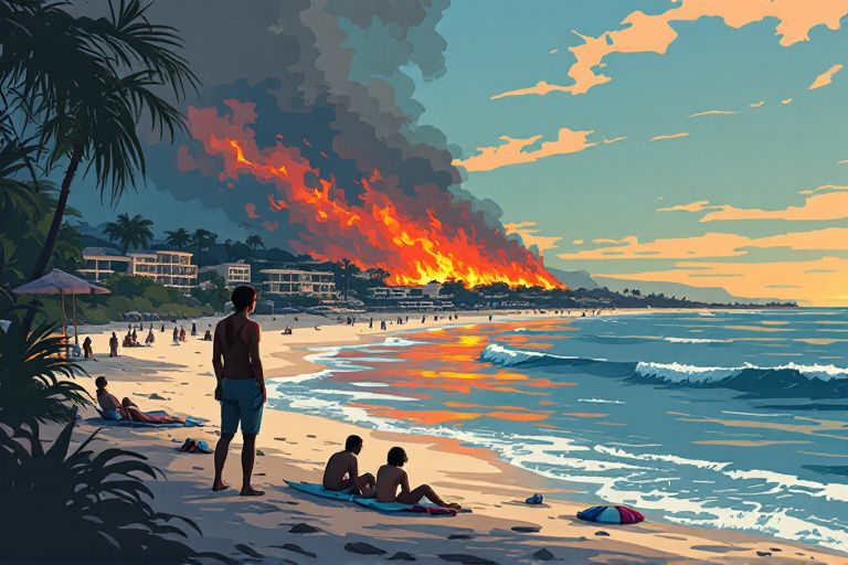 Italian tourist dies as fire engulfs Dominican Republic resort: 1,700 evacuated