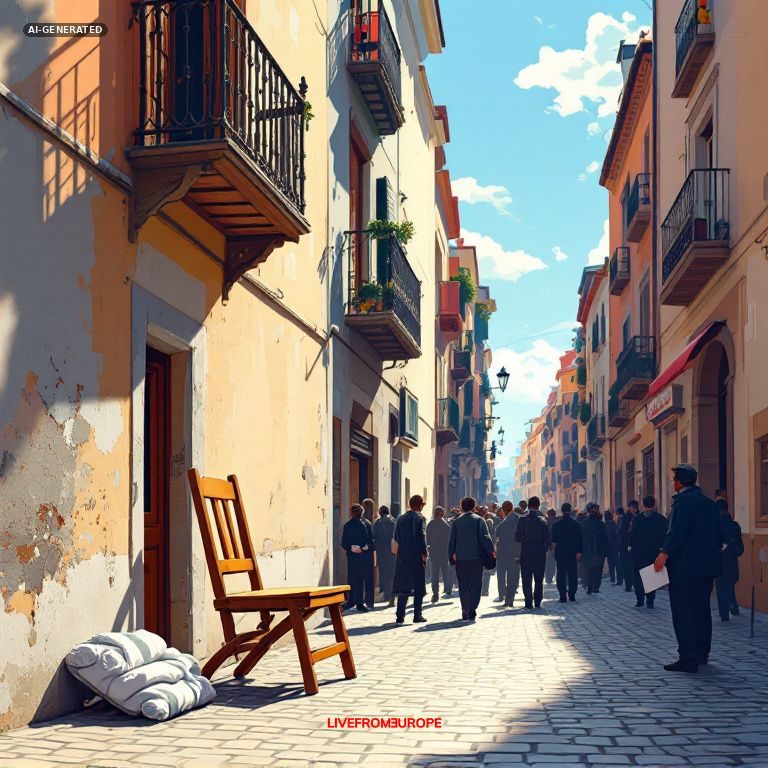 Spanish pensioner whose eviction sparked housing protests and snap election dies in Madrid