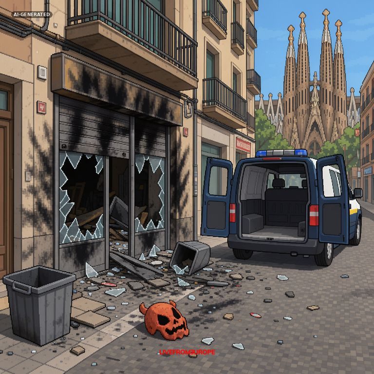 TikTok protests turn violent across Europe as Halloween looms