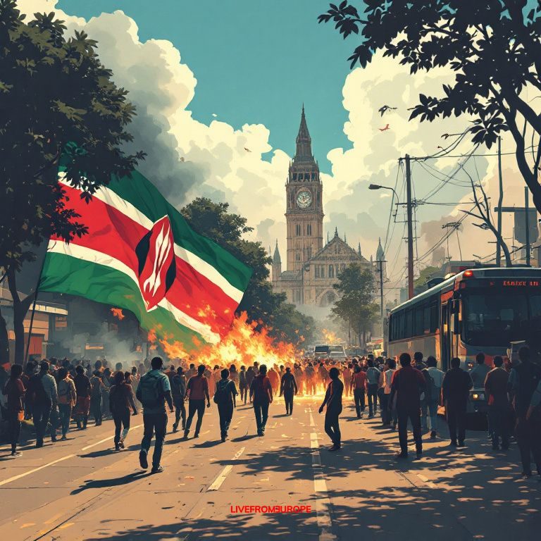 Kenyan police seal off Nairobi roads as Gen Z protesters mark 2024 uprising anniversary