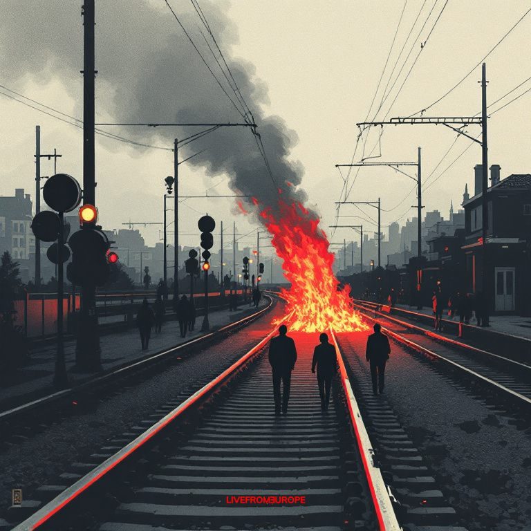 Rail traffic halted between Oslo and Lillestrøm after fire disrupts airport link