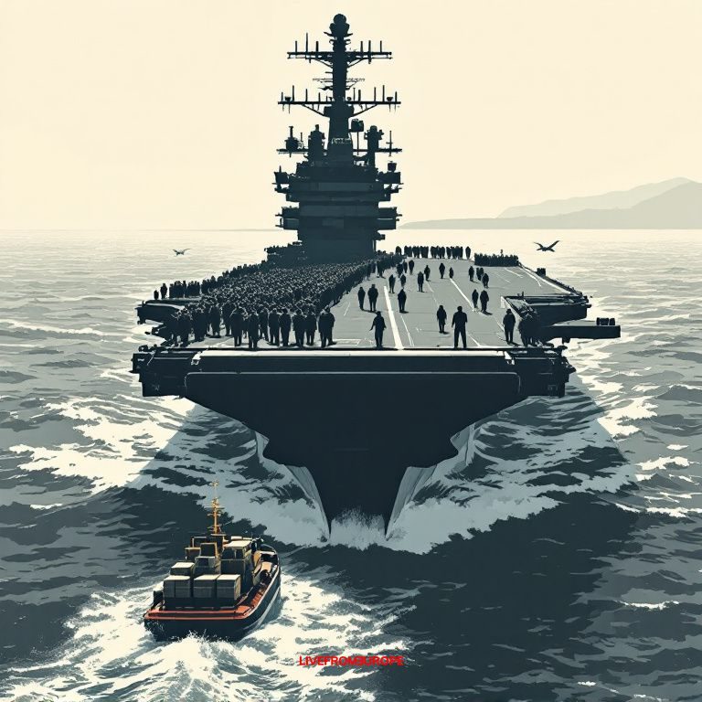 U.S. aircraft carrier to relieve USS Abraham Lincoln in Middle East after 260-day deployment amid crew distress reports