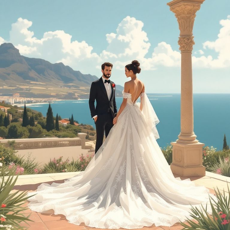 Dua Lipa and Callum Turner unveil first wedding photos in Sicilian couture showcase
