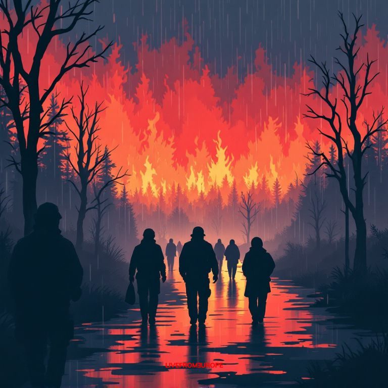 Rain eases Belgiums largest modern wildfire as EU sends reinforcements to battle flames
