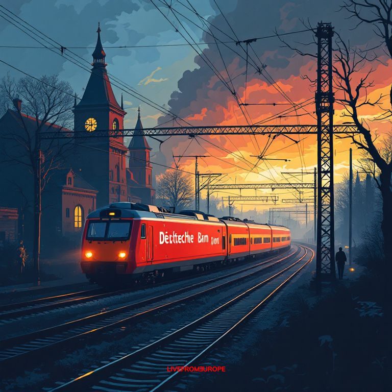 Germanys nationwide rail network collapses for nearly two hours after critical radio system failure
