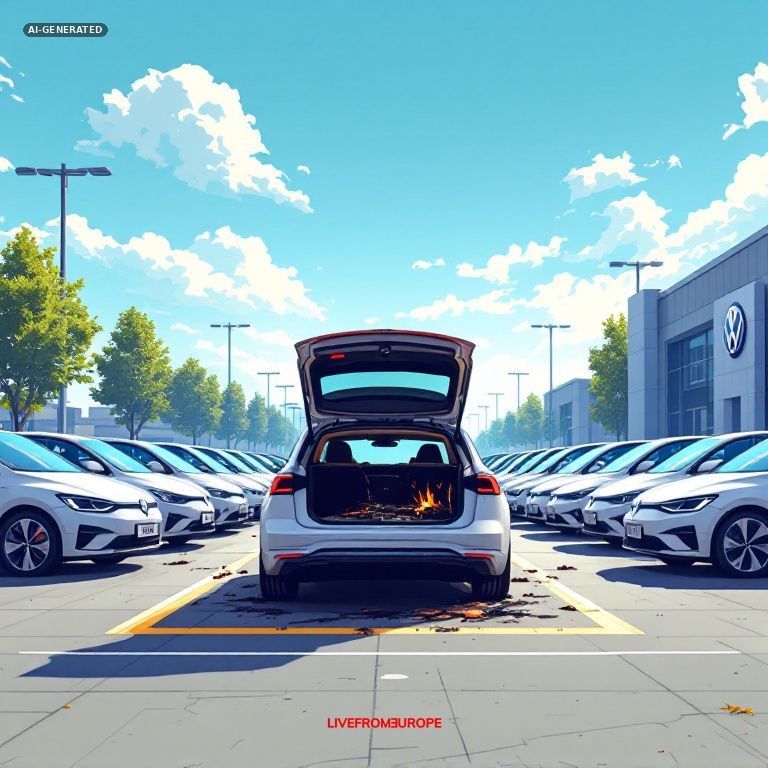 VW recalls thousands of electric cars in Germany over faulty batteries risking fires