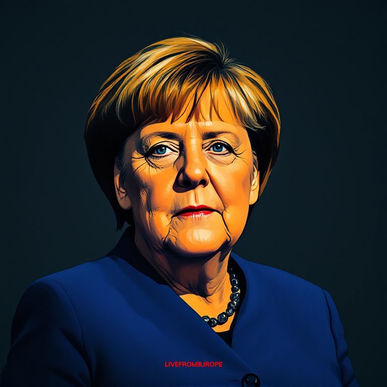 Angela Merkel's portrait to join Germany's chancellery gallery after 16 years in office