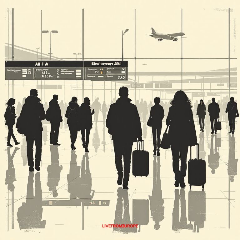 Three-hour ground stop disrupts nearly 40 flights at Eindhoven Airport