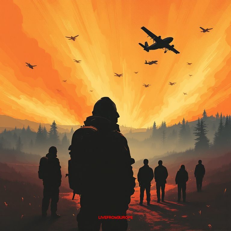 EU sends aircraft to Belgium as wildfire scorches nature reserve near German border