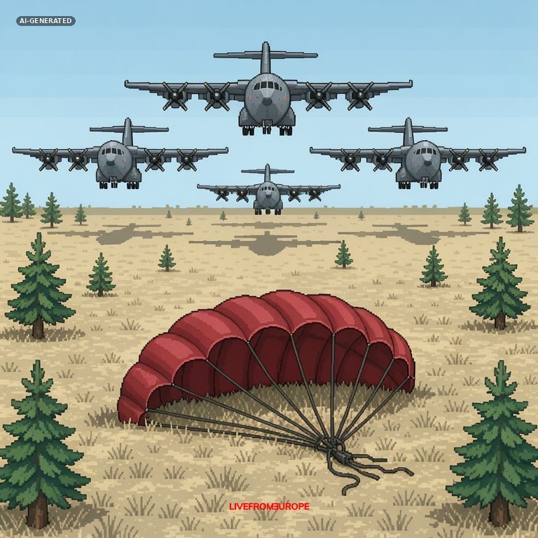 NATO tests rapid airborne forces in Germany against modern threats