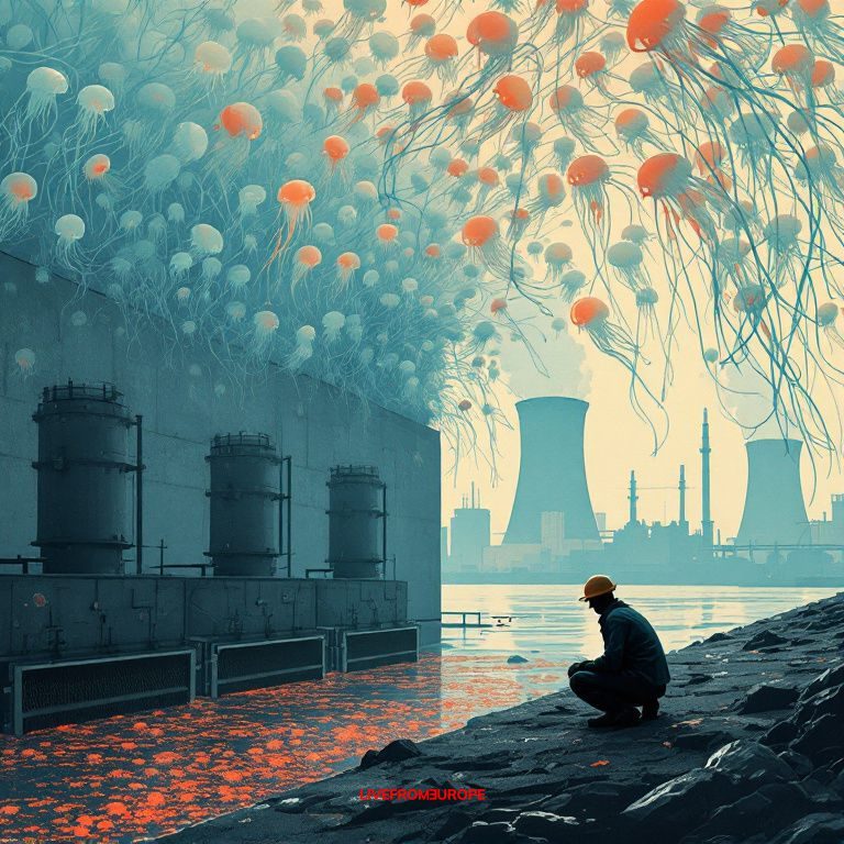 Jellyfish force shutdown of three reactors at Frances Gravelines nuclear plant