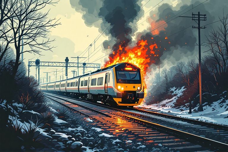 Driver killed as two trains collide near Bedford, 89 injured