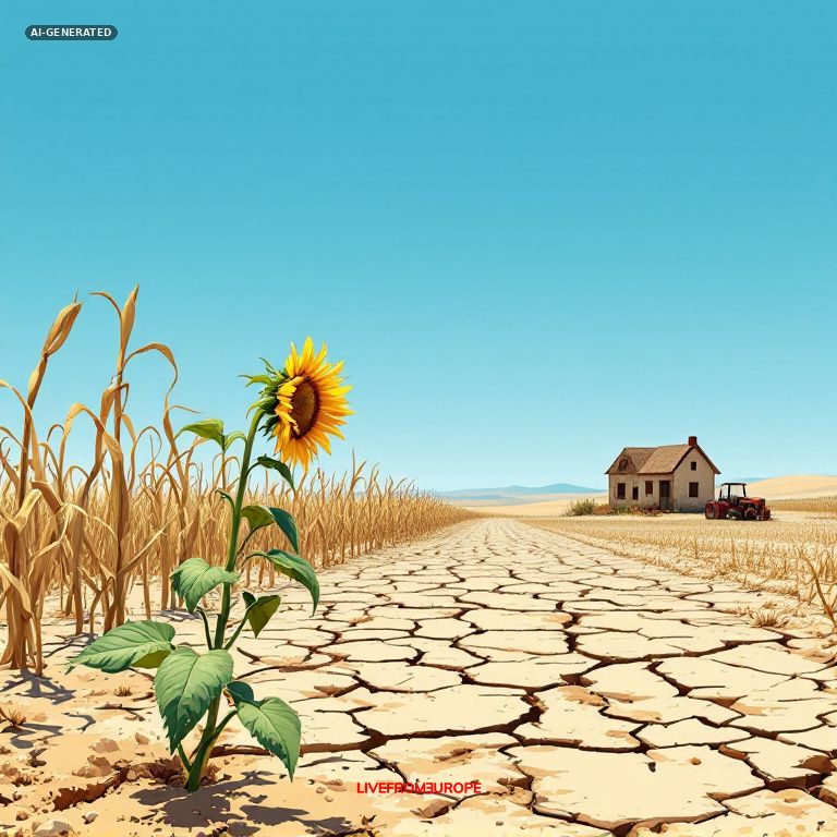 Croatia records near-record summer heat and drought in 2026, straining agriculture