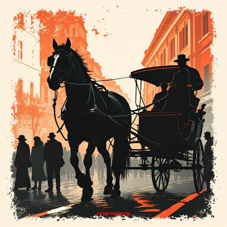 European cities split over horse-drawn carriage bans after Rome horse collapse sparks outrage
