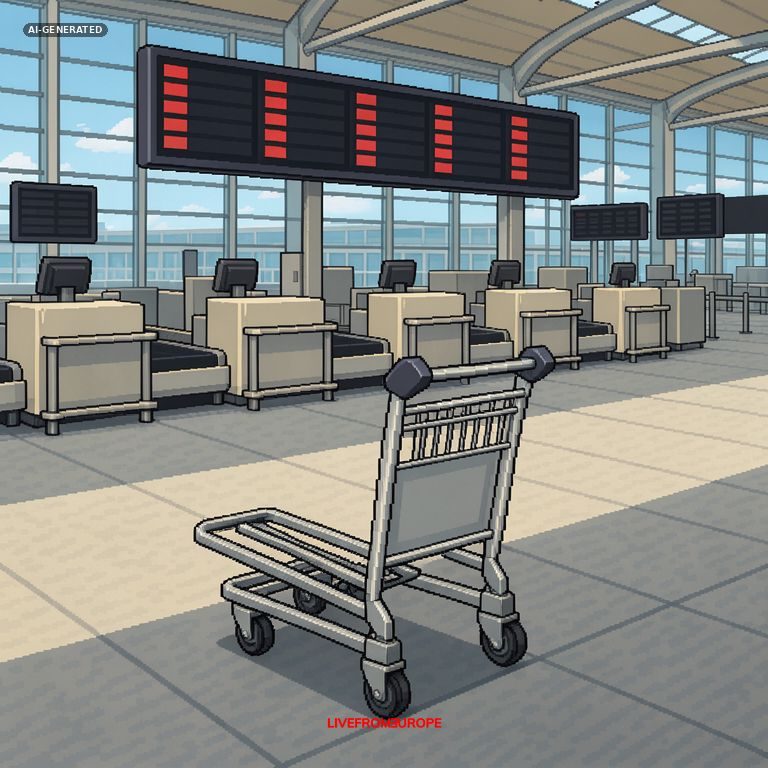 Ryanair halves flights at Berlin's main airport