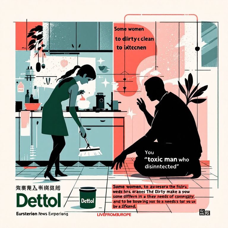 Dettol pulls China ad after outrage over 'dirty women' and 'toxic men' framing