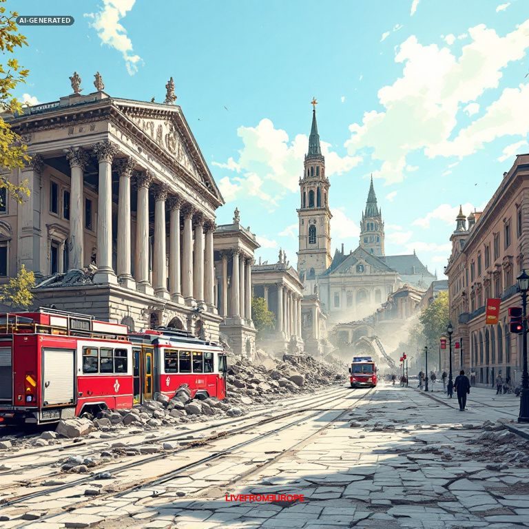 Romania's strongest earthquake devastates Bucharest, topples historic landmarks across Europe