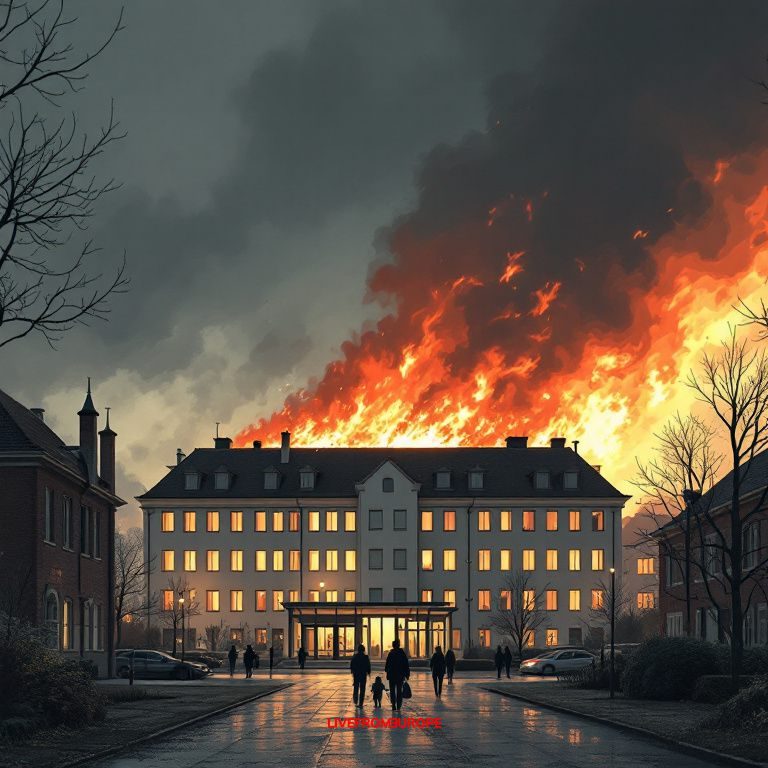 Fire kills at least two, injures dozens in hospital blaze in Ludwigslust