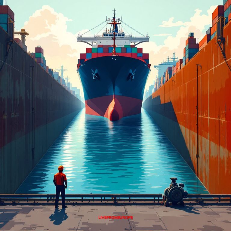 Panama Canal to cut daily ship crossings as El Niño drought depletes water supply