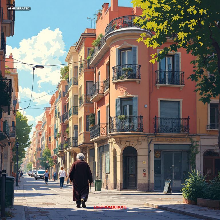 Death of evicted Madrid pensioner sparks mass protests and Spanish election clash