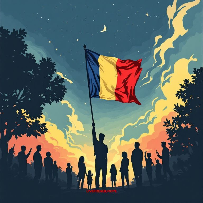 Romania marks Flag Day as Netherlands records first June tropical night