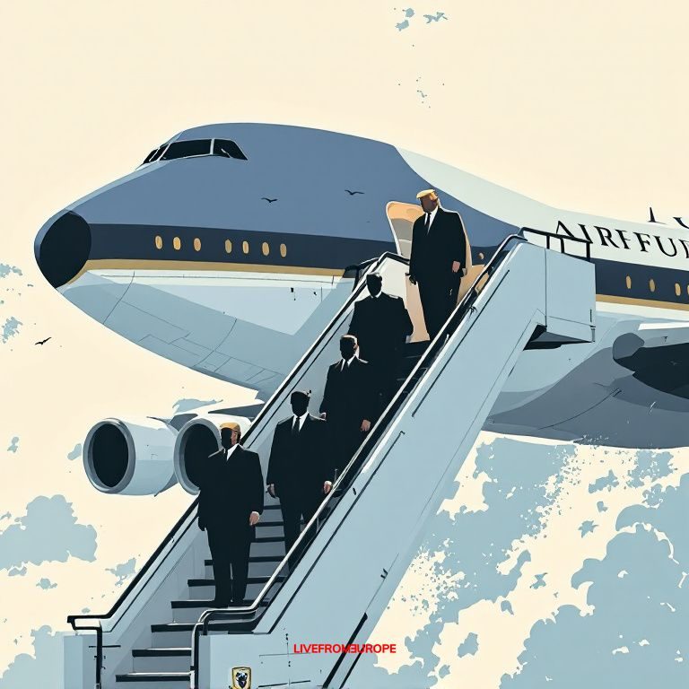 Trump flies older Air Force One from Turkey amid Iran tensions