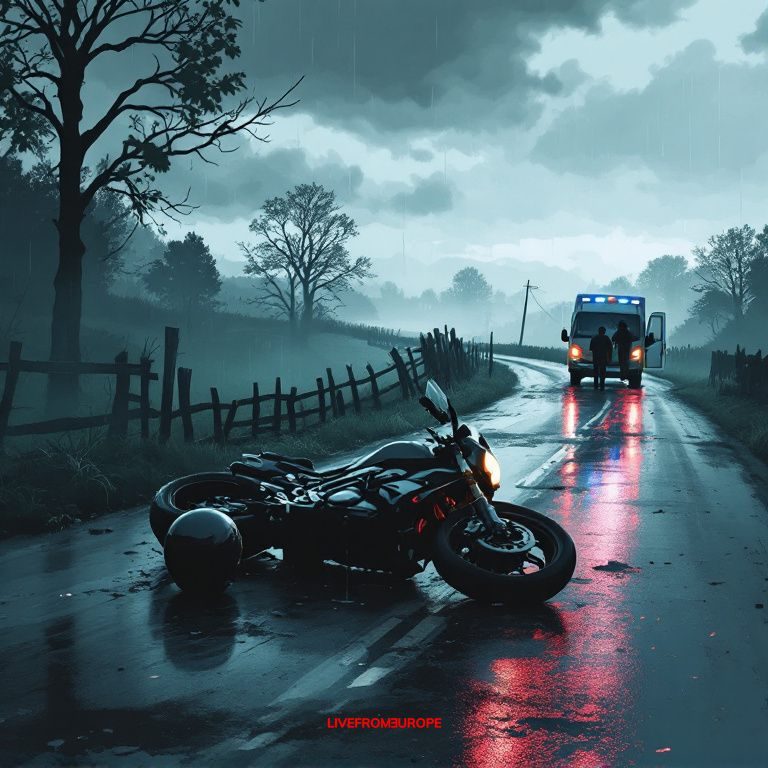 Motorcyclist killed, several injured in weekend traffic accidents across Europe