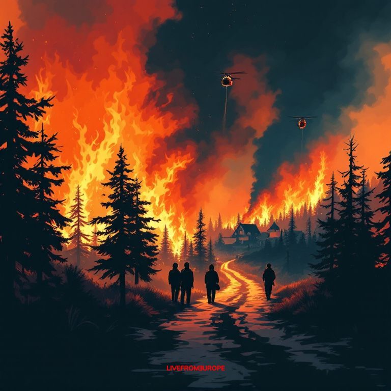 Wildfires scorch Europe and U.S. as Dutch blaze grows to 100 hectares near German border