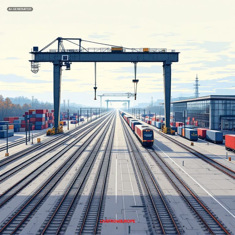 Poland opens 14-track intermodal terminal in Zabrze with EU and PFR funding