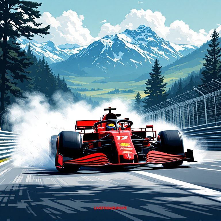 Ferraris Amalfi hypercar debuts at Spielberg as heatwave tests F1 grid