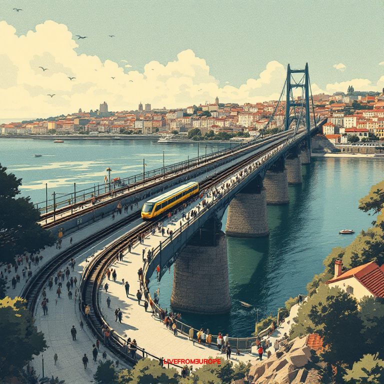 Porto-Lisbon high-speed rail bridge sparks dispute over missing road deck