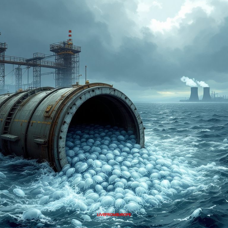 Jellyfish clog cooling system forcing shutdown of two reactors at Frances Gravelines nuclear plant