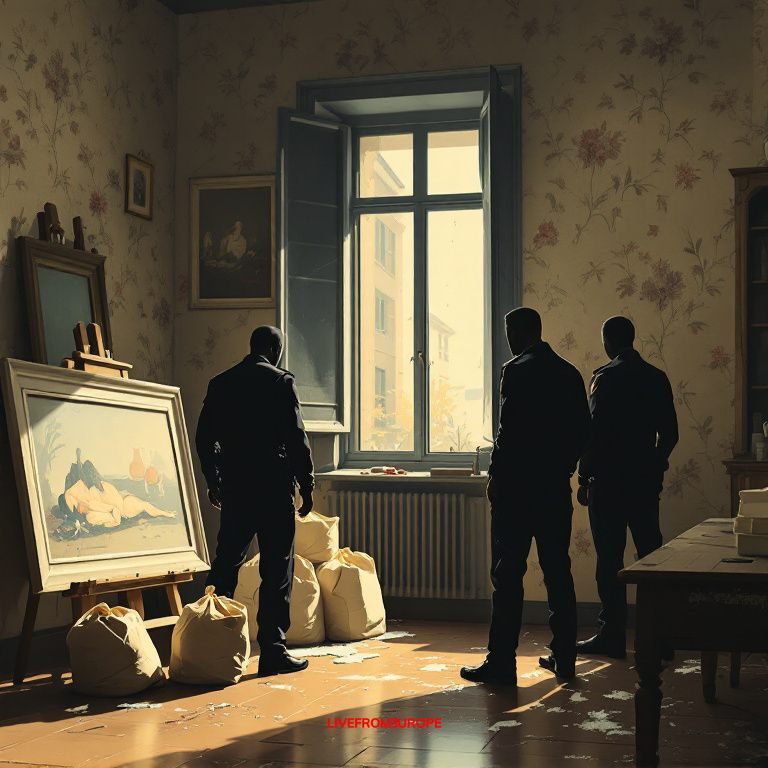 Italian police recover stolen Cézanne, Renoir and Matisse paintings worth over 9 million in Parma
