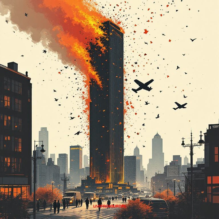 Small aircraft crashes into Beijing skyscraper killing pilot and injuring 13