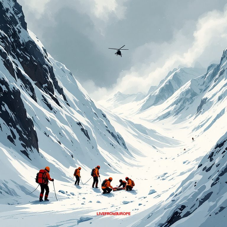 Rescuers recover four bodies as search continues for six missing climbers after Broad Peak avalanche