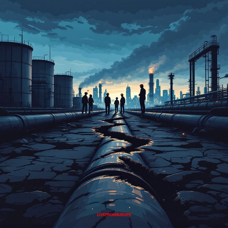 German gas storage shortfall sparks price rise warning as Ukraine hit by Russian strikes on Kyiv