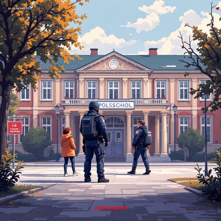 Polish police arrest teens for hoax school attack threats after knife assaults spark panic