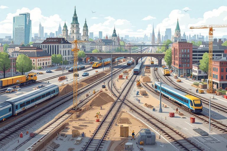 Construction begins on 9.8m Rail Baltica link in Tallinn: First shovel hits ground for lemiste-Lasname spur