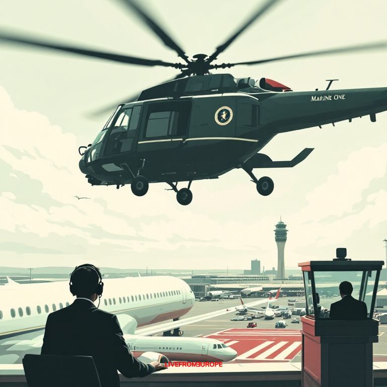 FAA probes Marine One's close call with commercial jet near Reagan National Airport