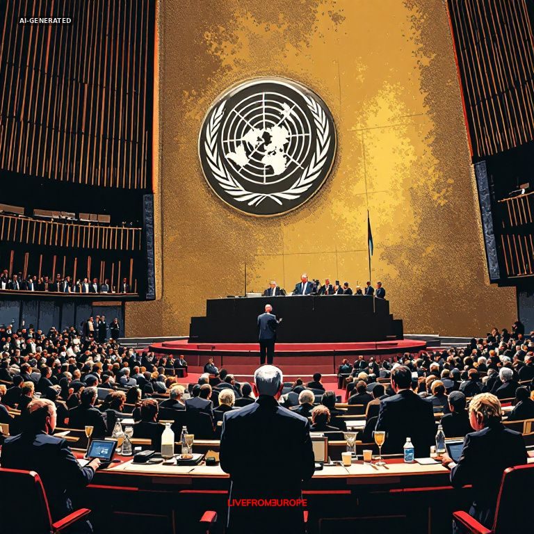 Dozens of UN delegates walk out as Netanyahu defends Israels Gaza actions