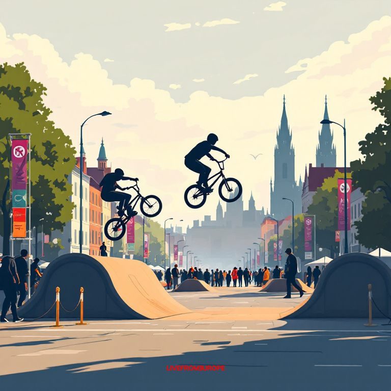 Riga to host international BMX street competition with over 30 riders from 18 countries